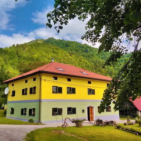 Apartman Apartmaji Pr-gujlu Sela Nad Podmelcem 5220 Tolmin Podmelec